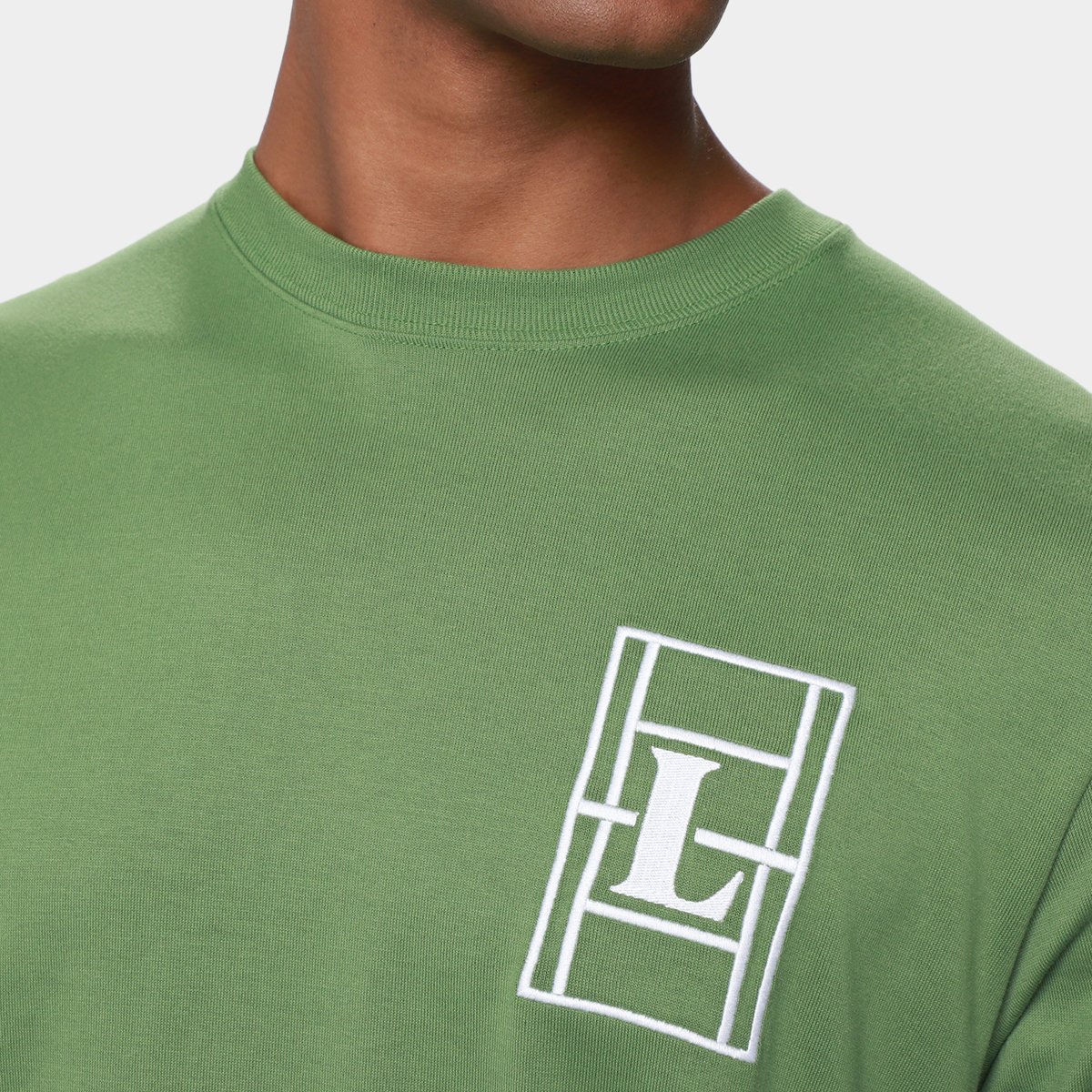 Camiseta Lacoste Casual Masculina - Tam: GG - 2
