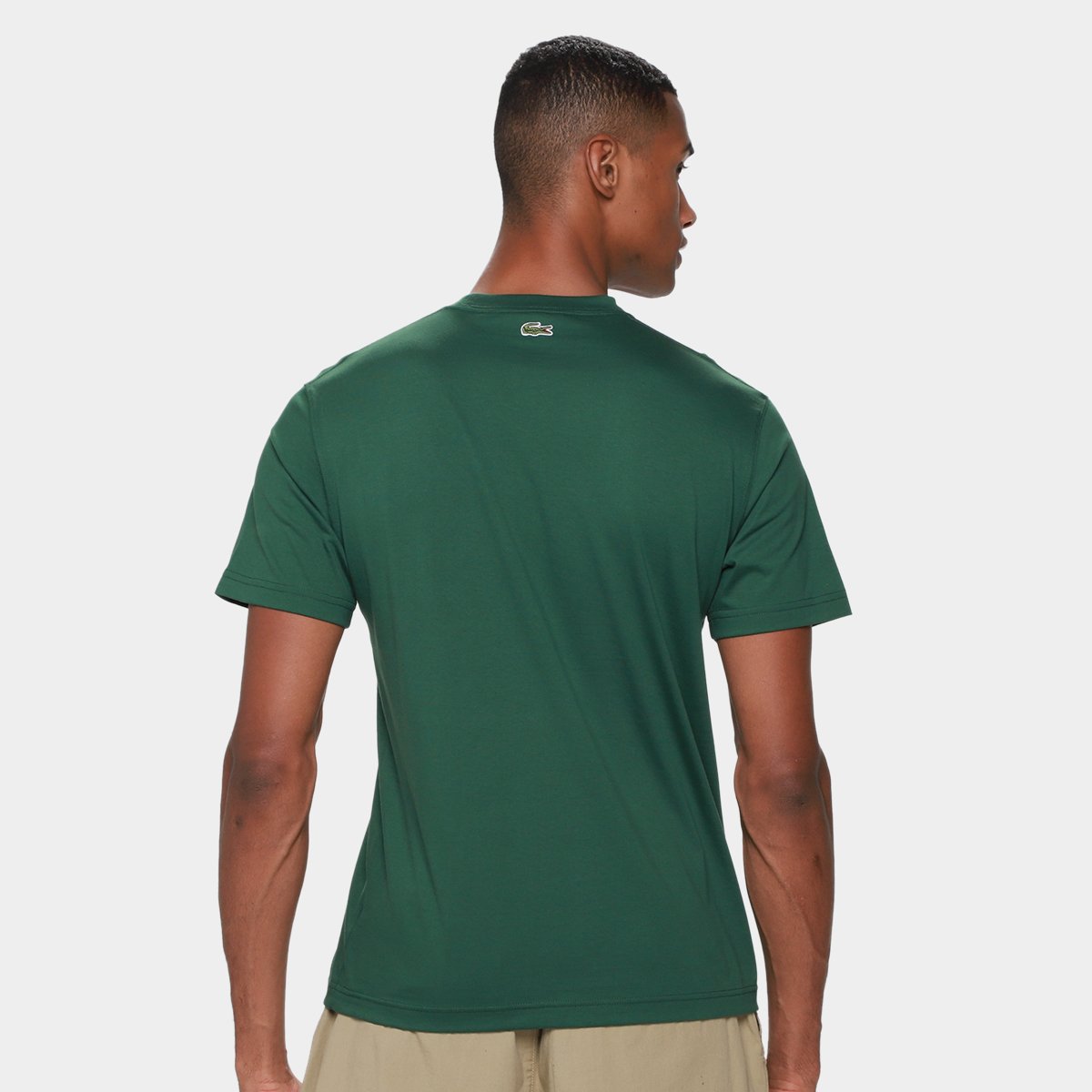 Camiseta Lacoste Casual Masculina - Tam: M - 1