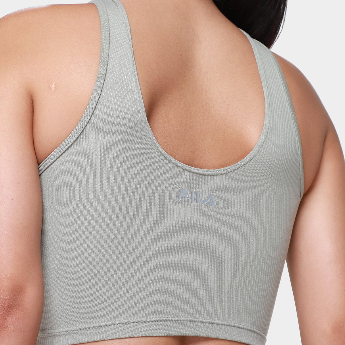 Top Fila Long Life Ribbed Feminino - Tam: GG - 2