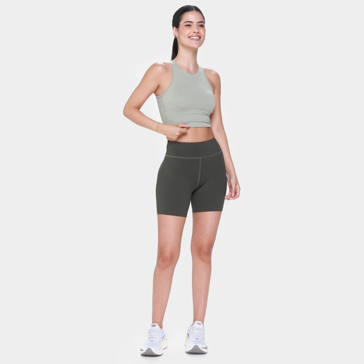 Top Fila Long Life Ribbed Feminino - Tam: GG - 3
