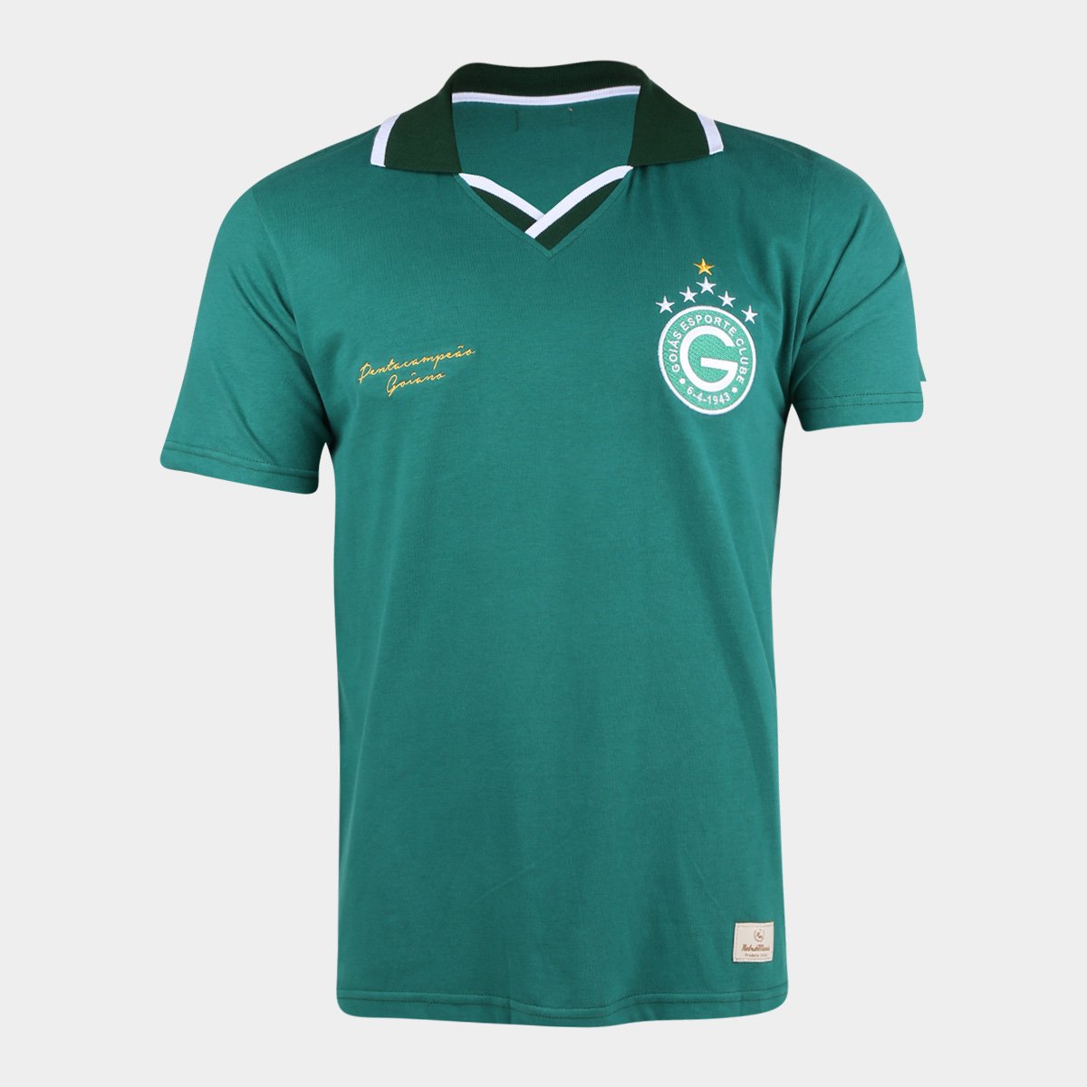 Camisa Retrô Goiás 2000 Retrô Mania Masculina