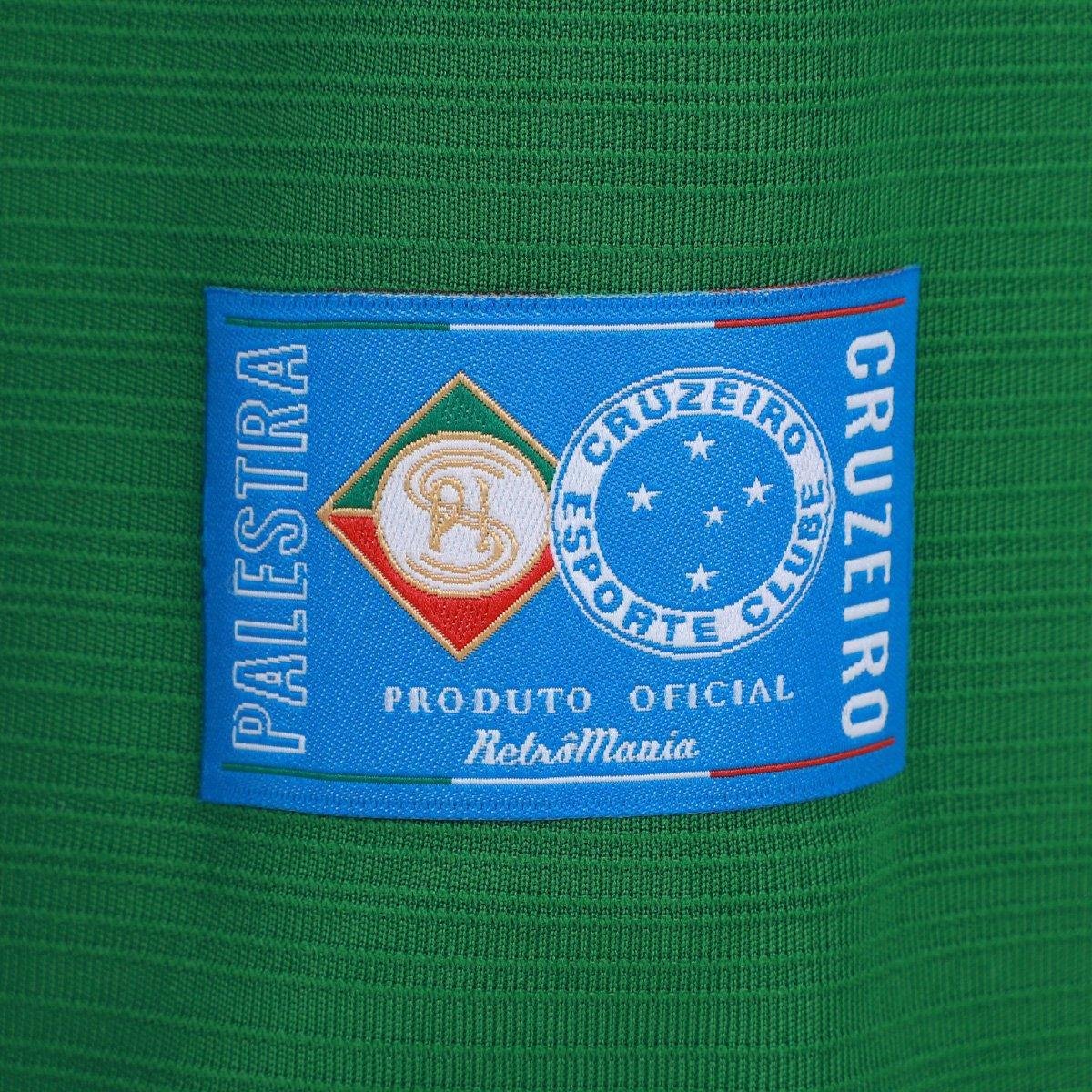 Camiseta Cruzeiro Palestra Retrômania Masculina - Tam: P - 3