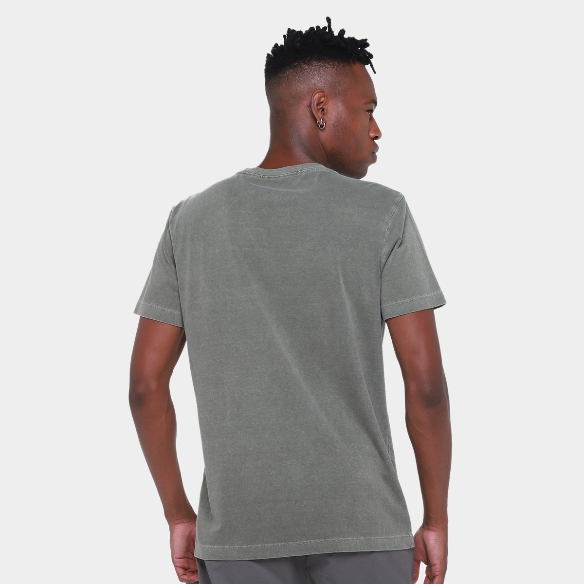 Camiseta Osklen Stone Brazilian Masculina - Tam: M - 1