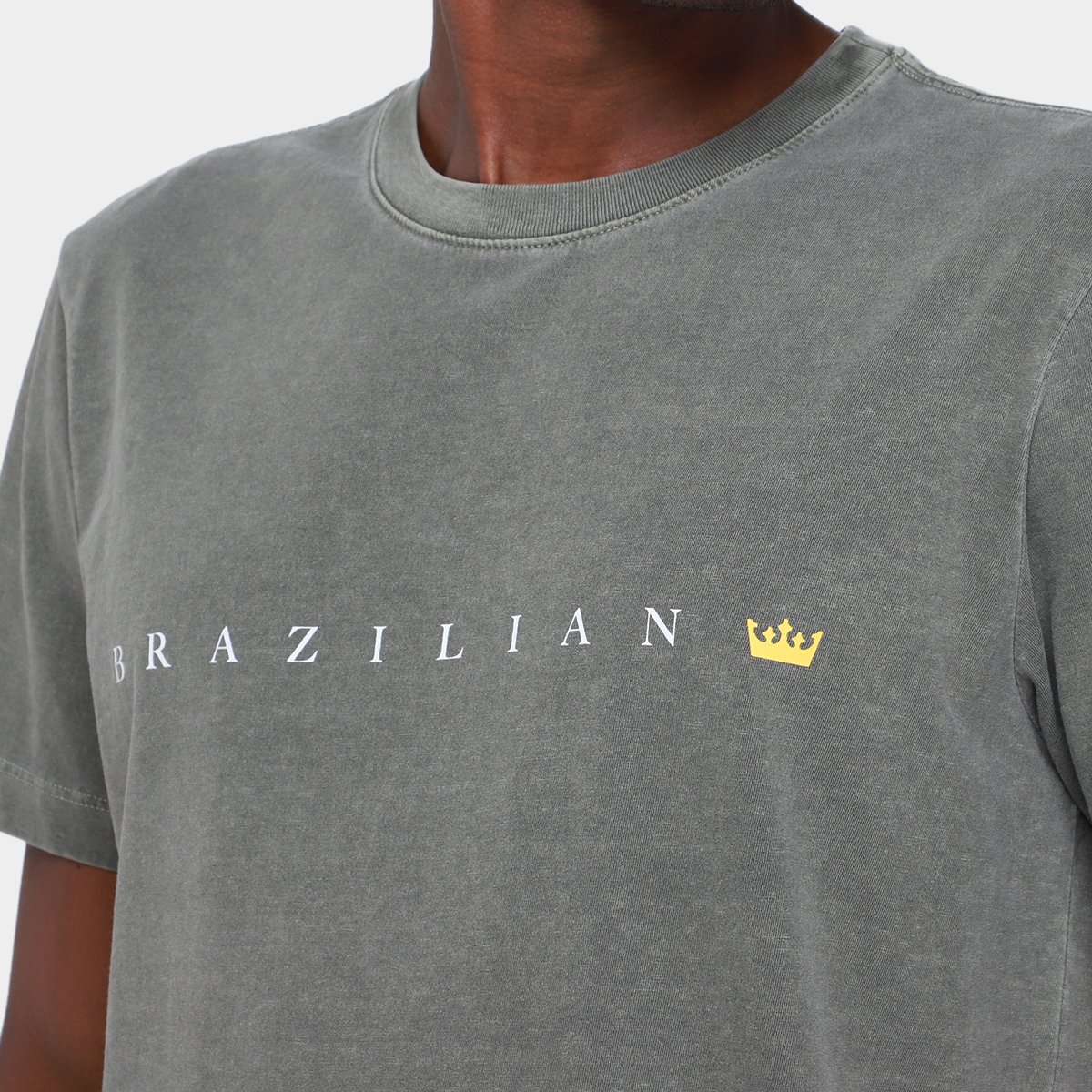 Camiseta Osklen Stone Brazilian Masculina - Tam: M - 2