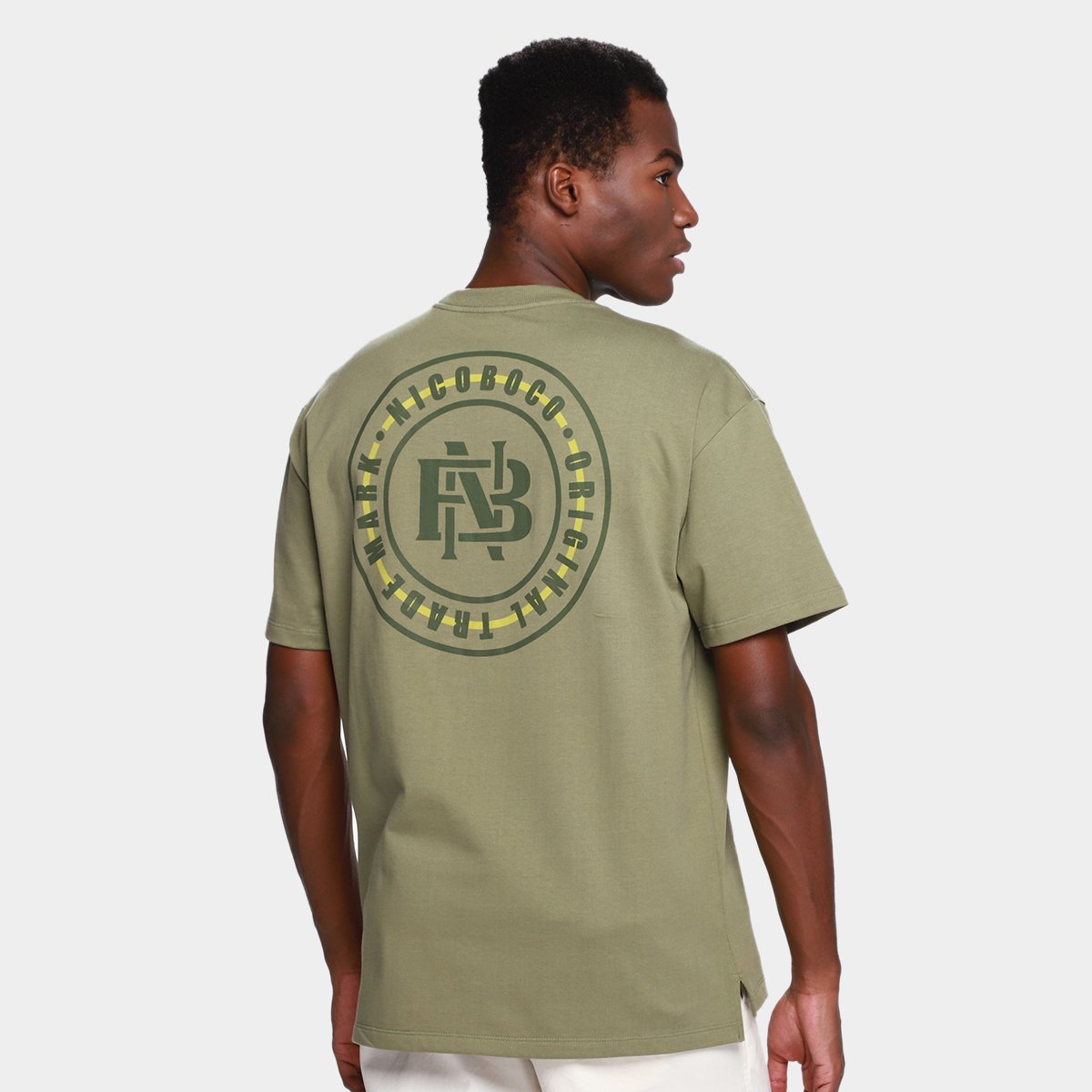 Camiseta Nicoboco Honu Masculina - Tam: P - 1