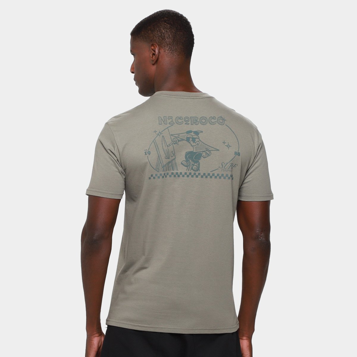 Camiseta Nicoboco Fins Masculina - Tam: G - 1