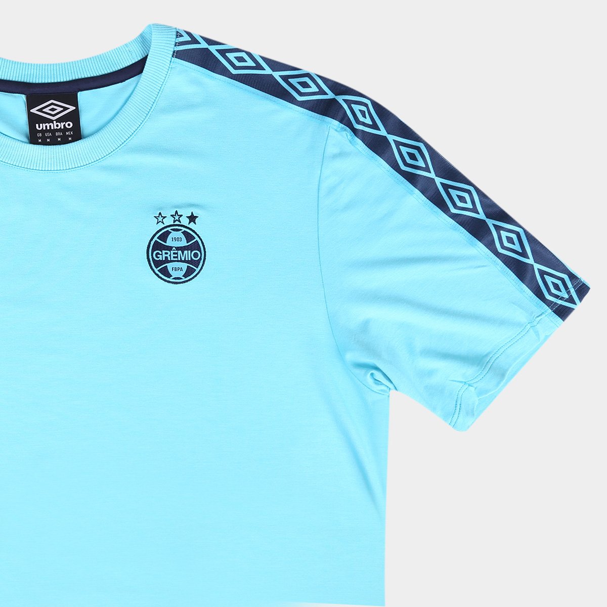 Camisa Grêmio 24/25 s/n° Concentração Umbro Masculina - Tam: P - 5