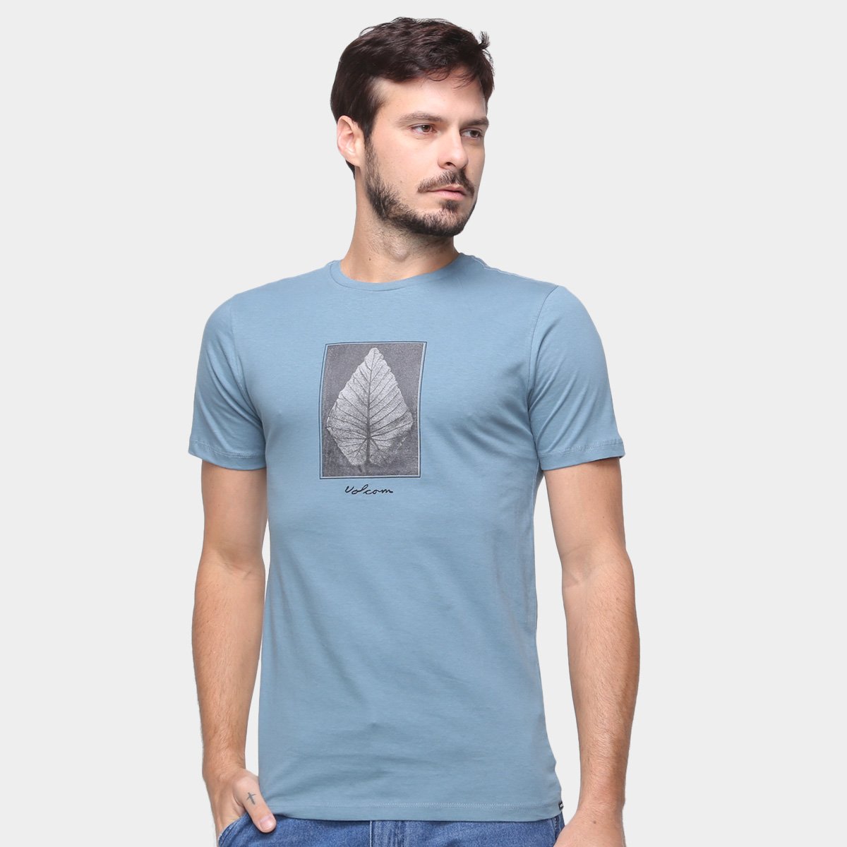 Camiseta Volcom Slim Frond Masculina