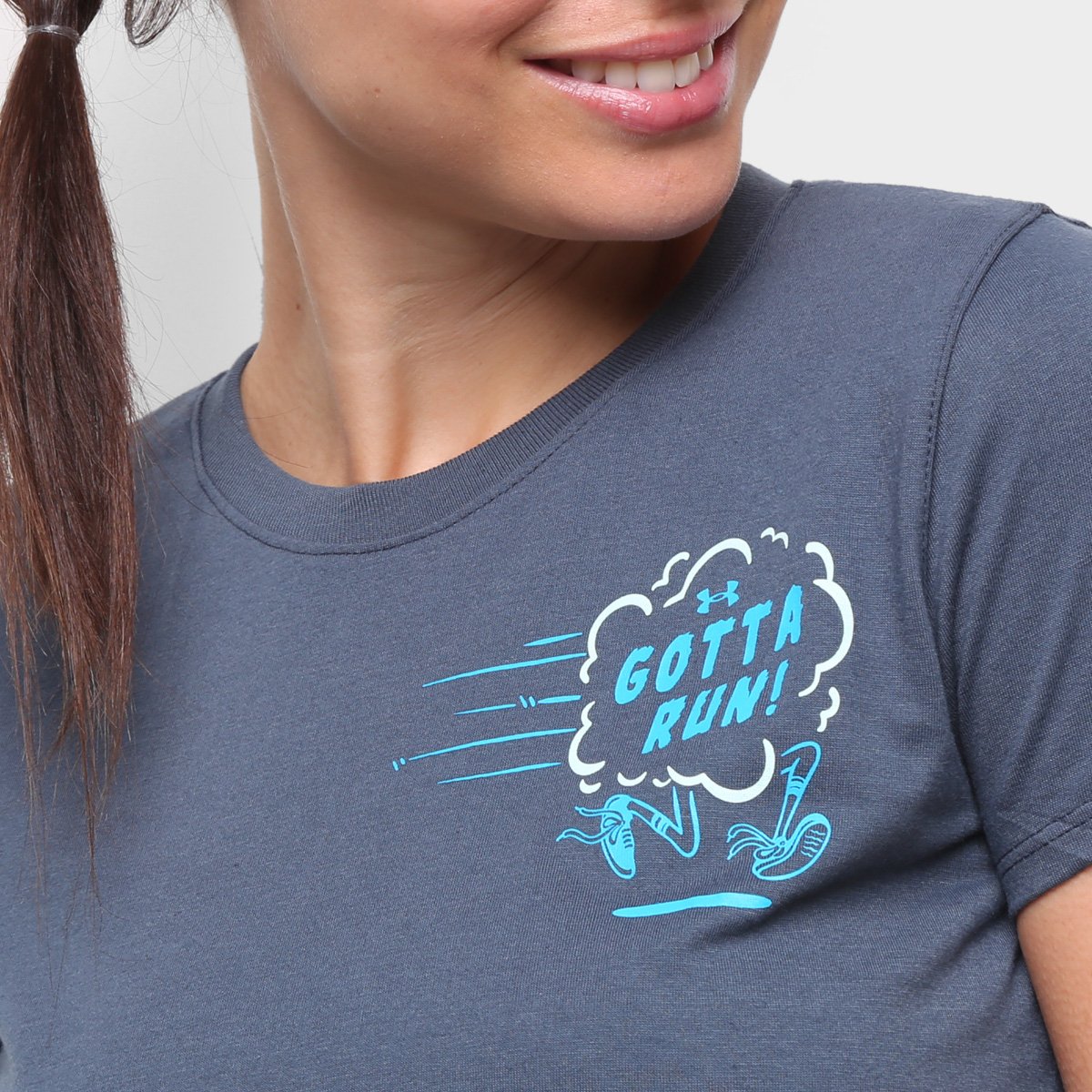 Camiseta Under Armour Hows My Run Feminina - Tam: EP - 2