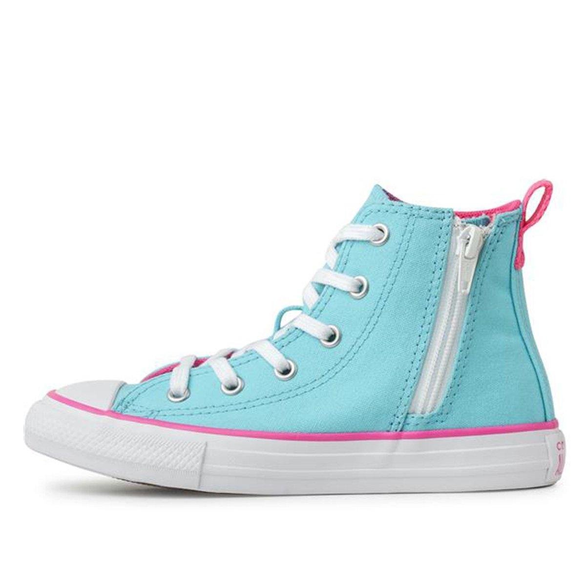 Tênis Infantil Converse Cano Médio CT AS Side Zip - Tam: 28 - 1