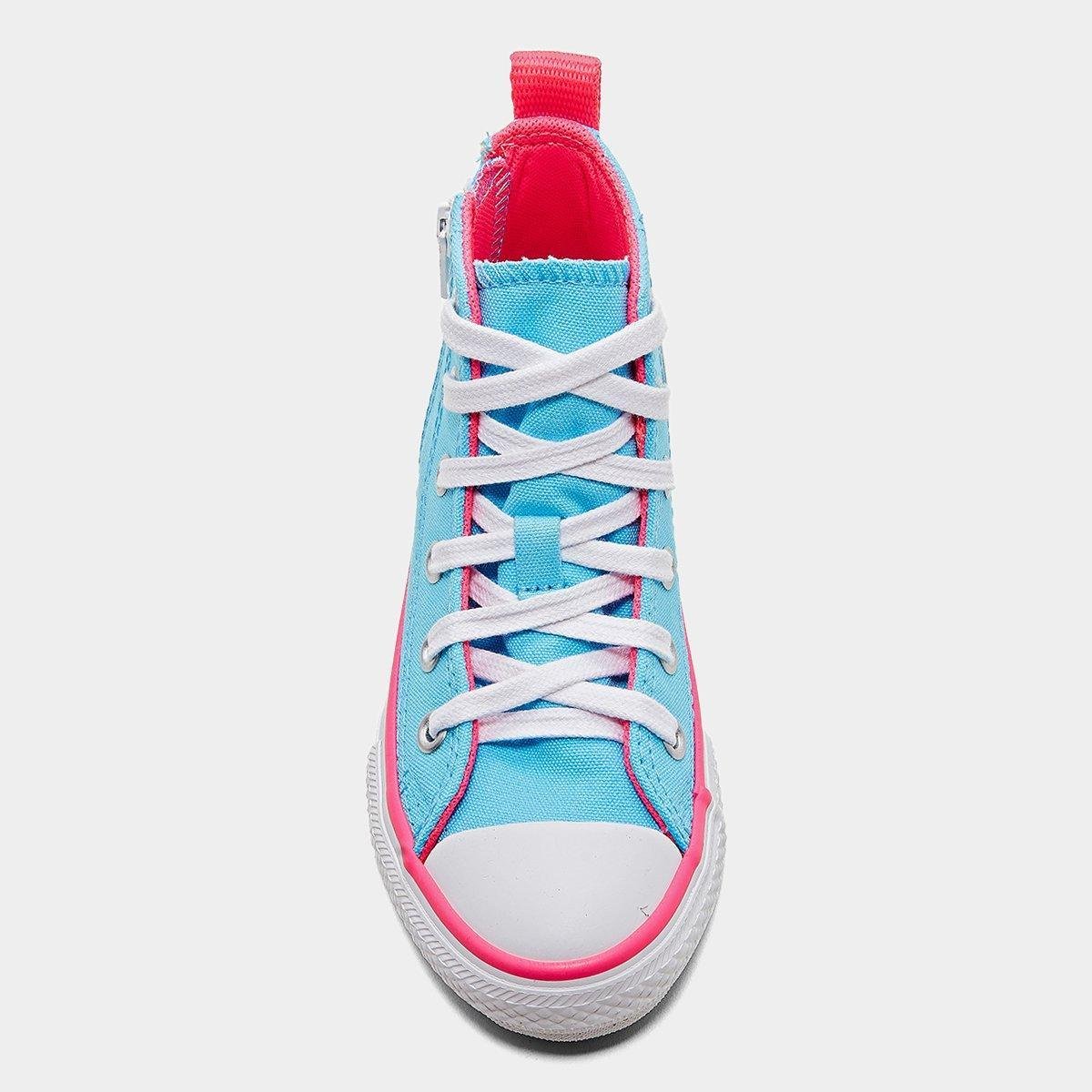 Tênis Infantil Converse Cano Médio CT AS Side Zip - Tam: 28 - 3
