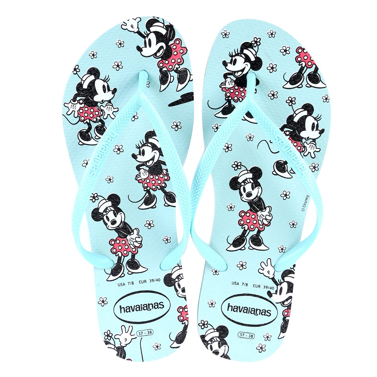 Chinelo Havaianas Disney Minnie FC Feminino