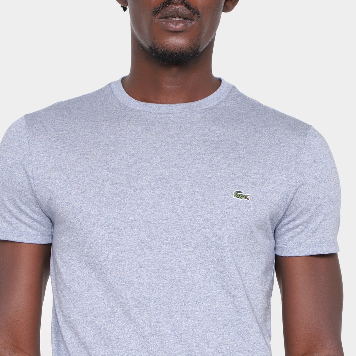 Camiseta Lacoste Logo Masculina - Tam: GG - 2