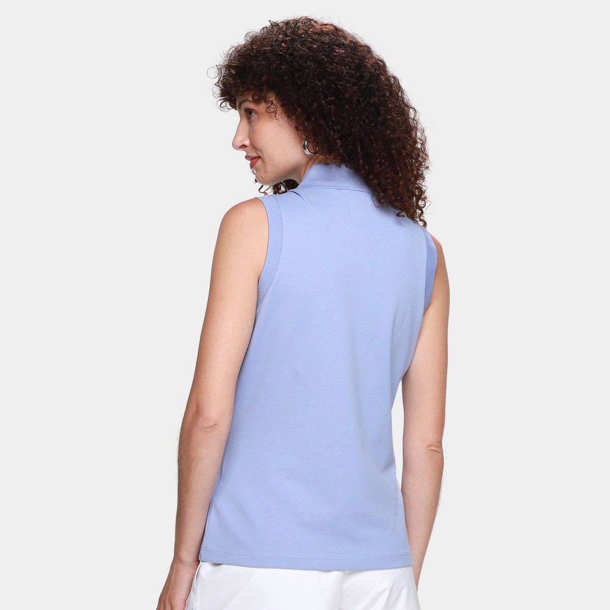 Camisa Polo Lacoste Regata Feminina - Tam: GG - 1