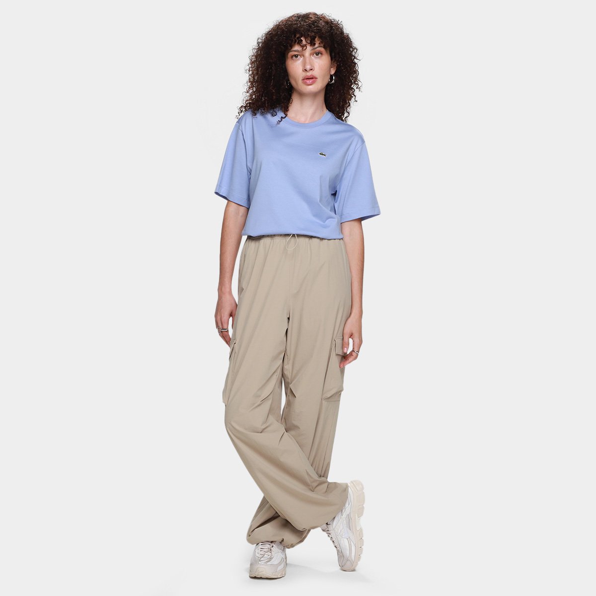 Camiseta Lacoste Casual Feminina - Tam: P - 3