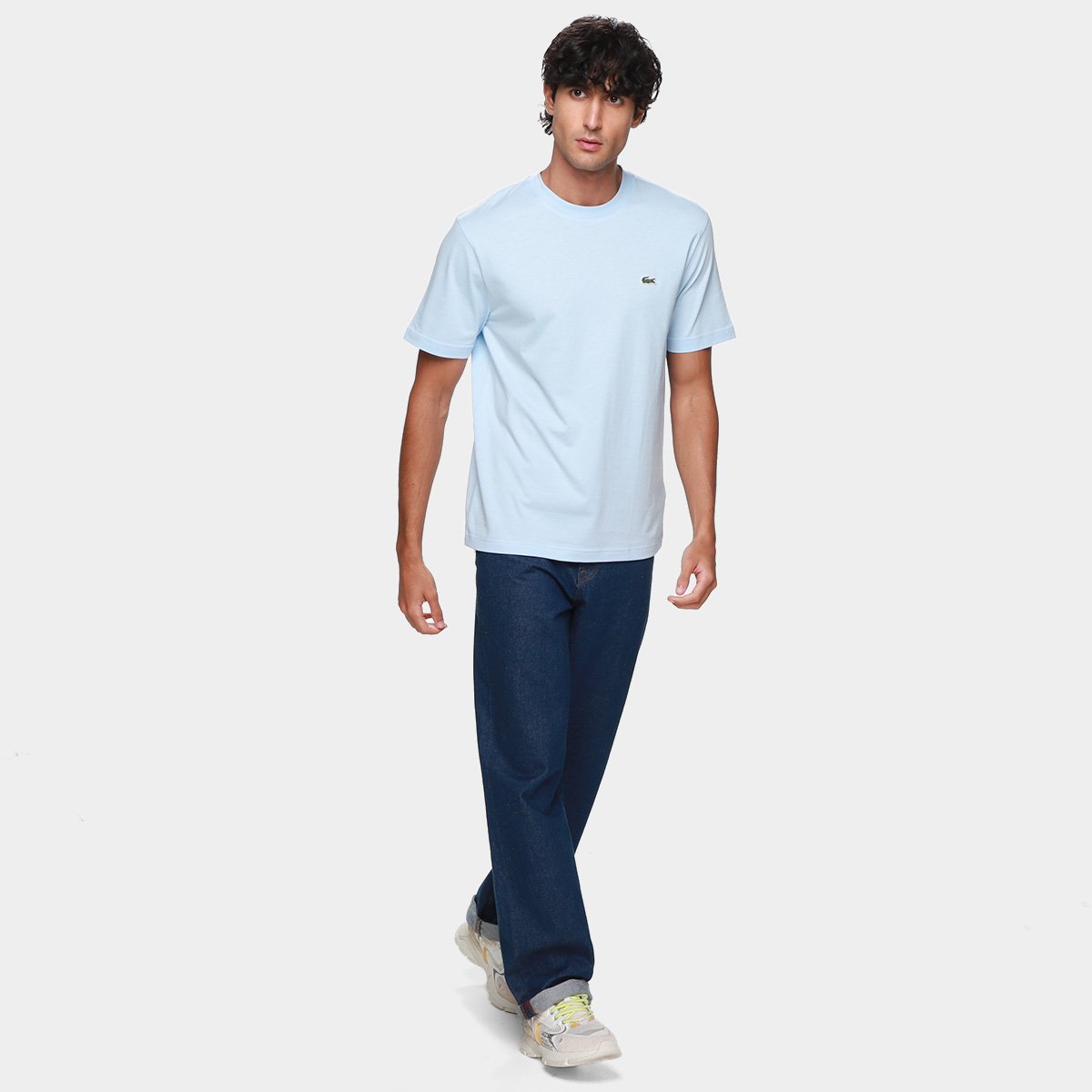 Camiseta Lacoste Clássica Masculina - Tam: GG - 3