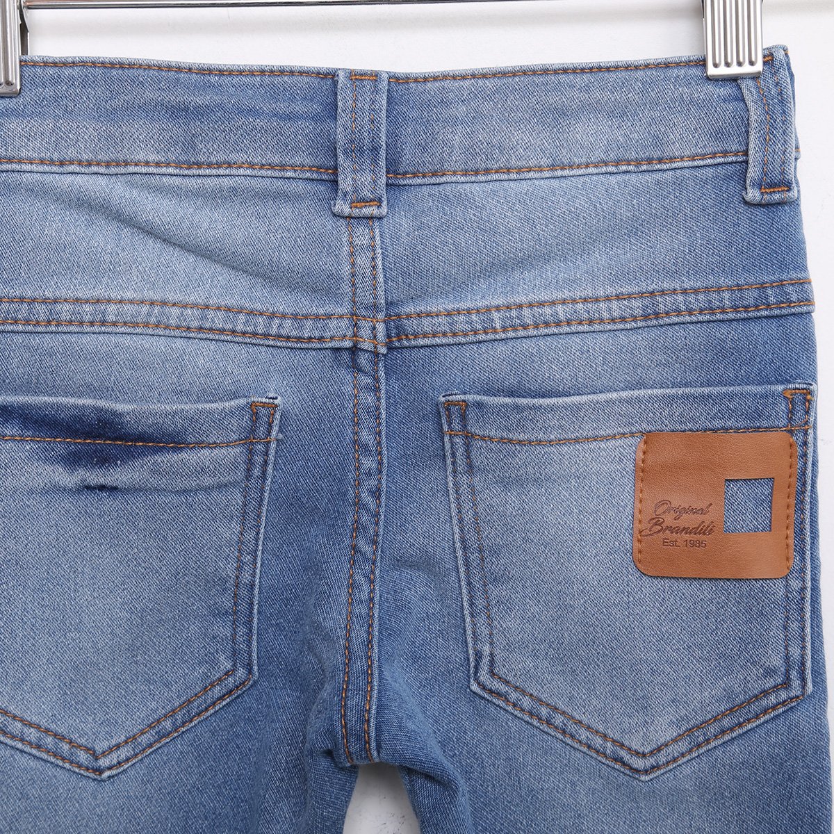 Calça Jeans Infantil Brandili Jersey Comfort Menino - Tam: 2A - 2