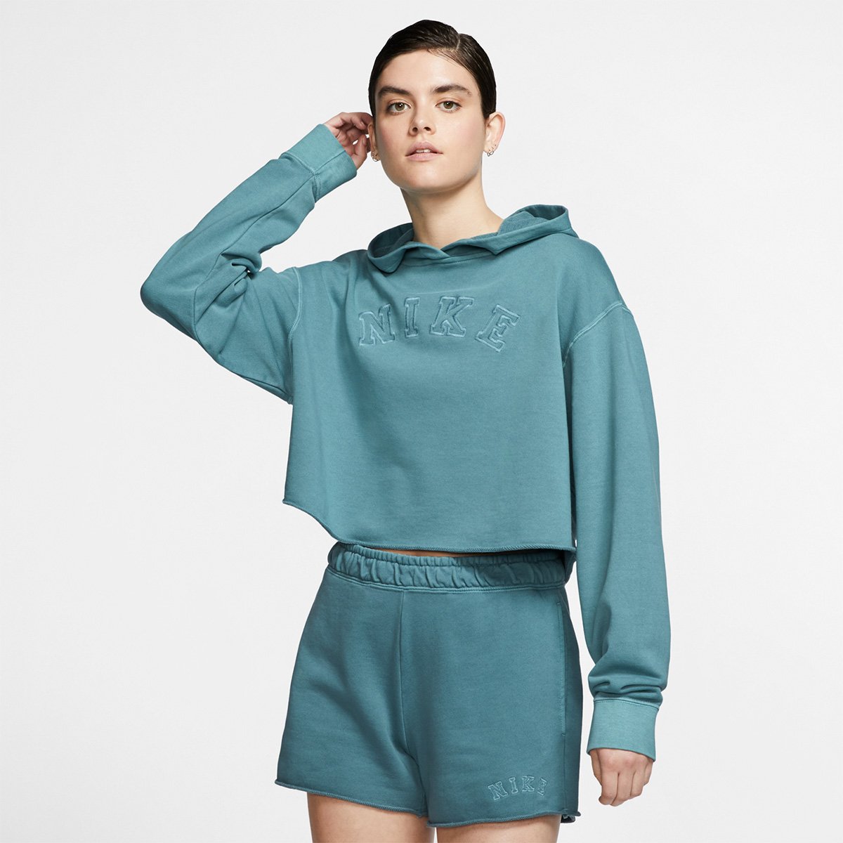 Moletom Nike Cropped Hoodie Feminino