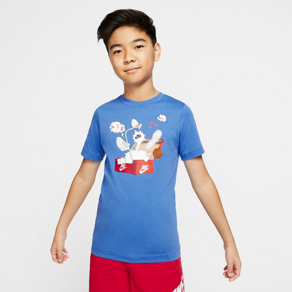 Camiseta Infantil Nike Shoebox Masculina