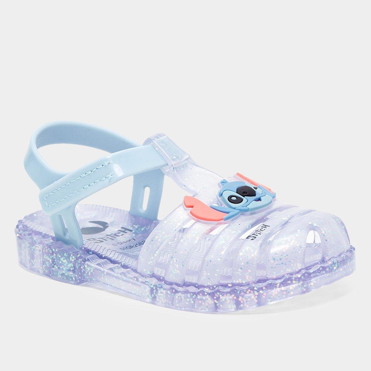 Sandália Infantil Disney Stitch Duo Menina - Tam: 23/24 - 1