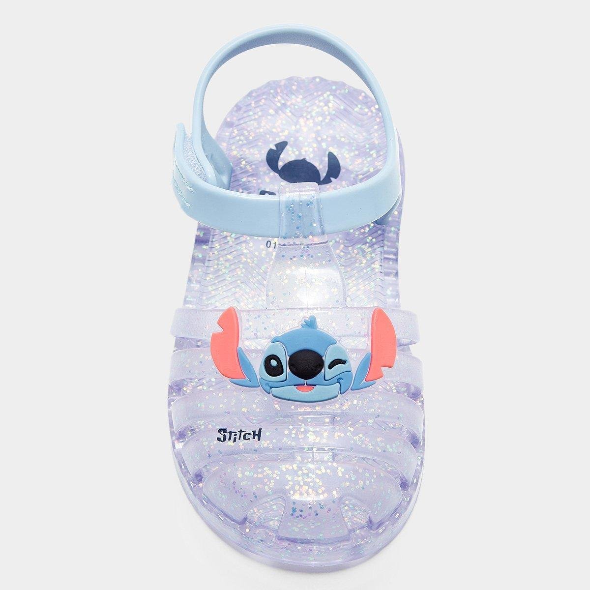 Sandália Infantil Disney Stitch Duo Menina - Tam: 23/24 - 3