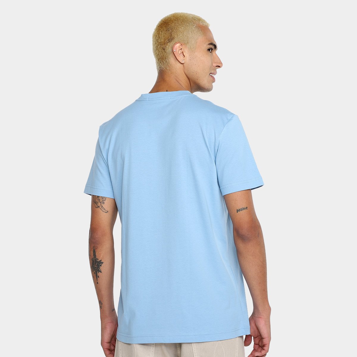Camiseta Calvin Klein Mini Patch Ck Masculina - Tam: M - 1
