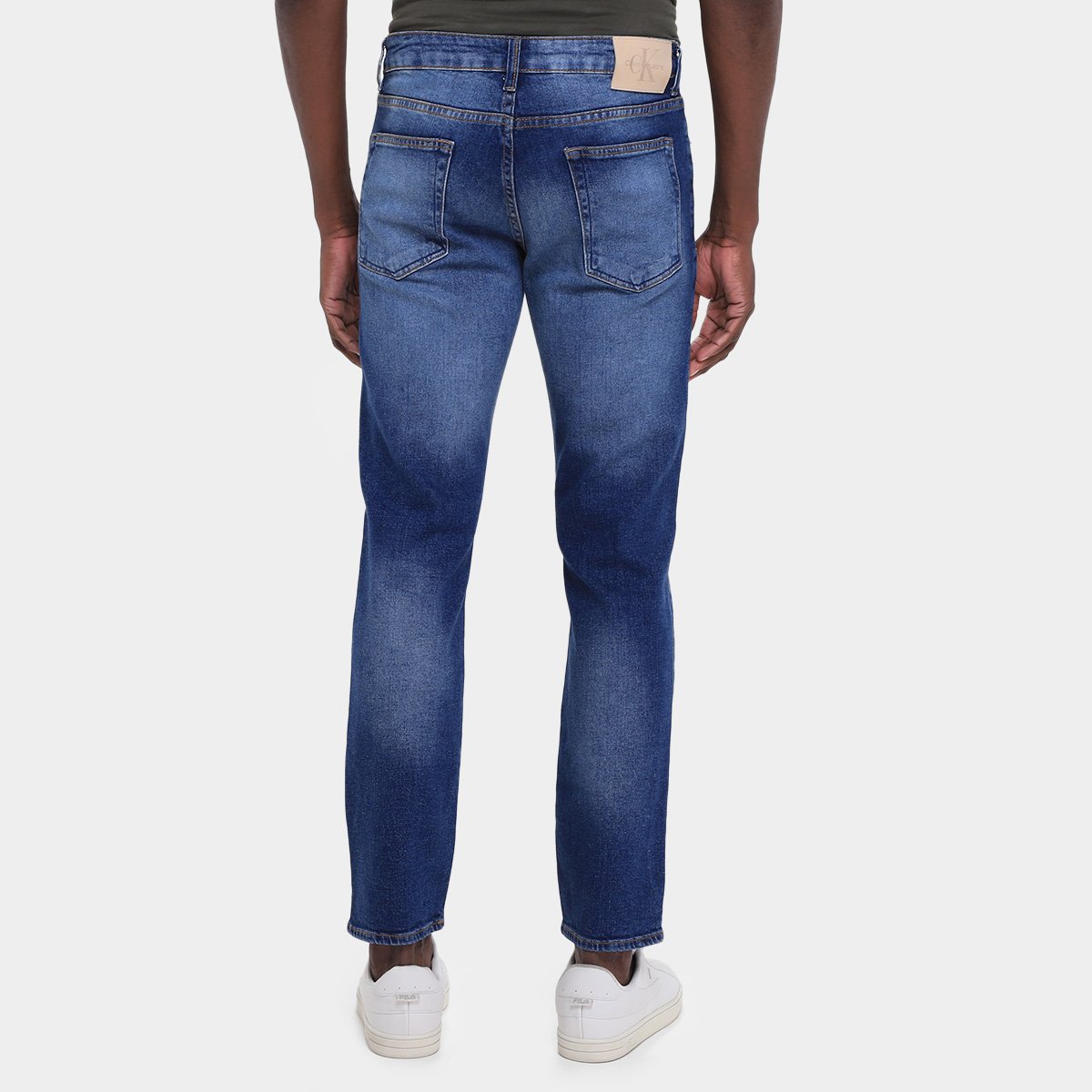 Calça Jeans Calvin Klein Skinny Masculina - Tam: 48 - 1