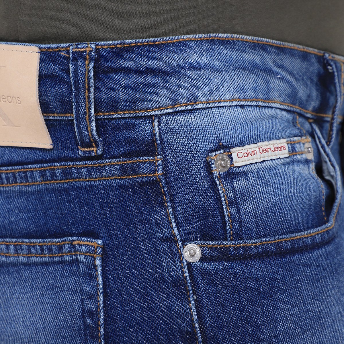 Calça Jeans Calvin Klein Skinny Masculina - Tam: 48 - 2