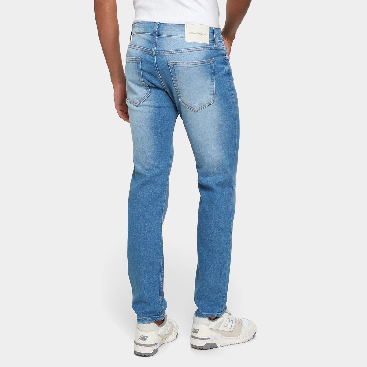 Calça Jeans Skinny Calvin Klein 5 Pockets Masculina - Tam: 46 - 1