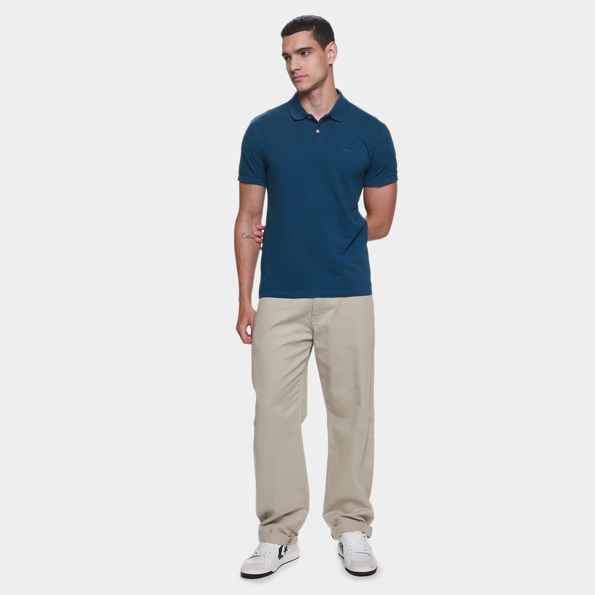 Camisa Polo Colcci Casual Masculina - Tam: M - 3