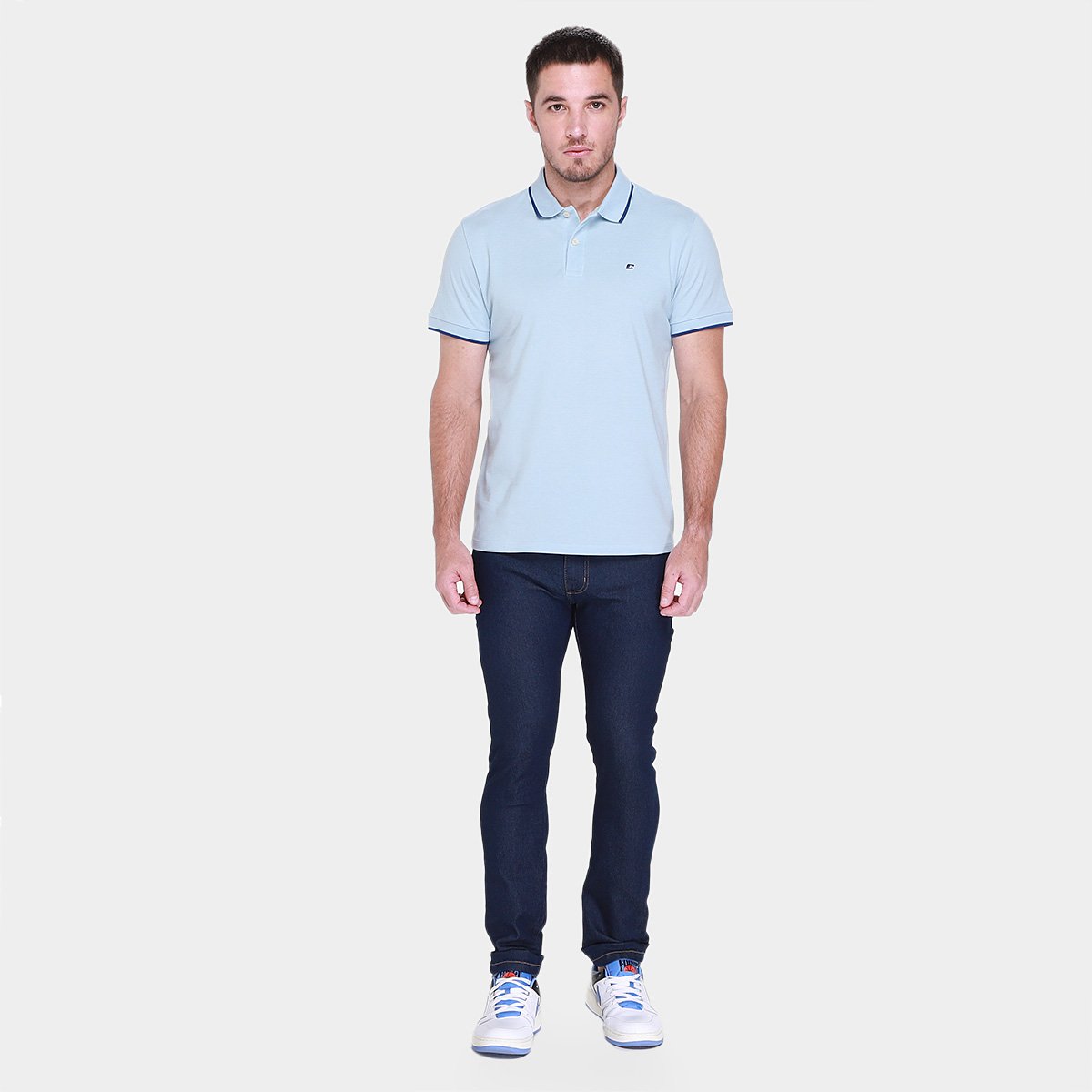Camisa Polo Colcci Casual Slim Masculina - Tam: P - 3