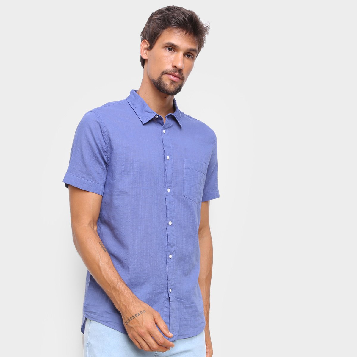 Camisa Osklen Texture Color Masculina