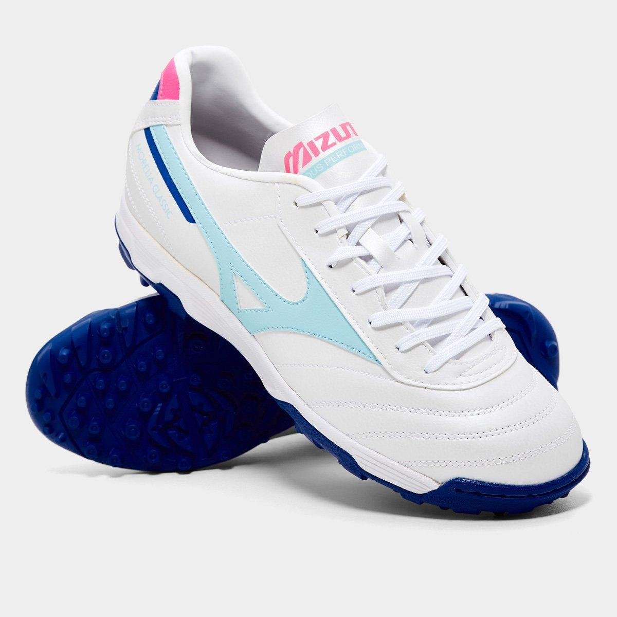 Chuteira Society Mizuno Morelia Classic Unissex - Tam: 39 - 1