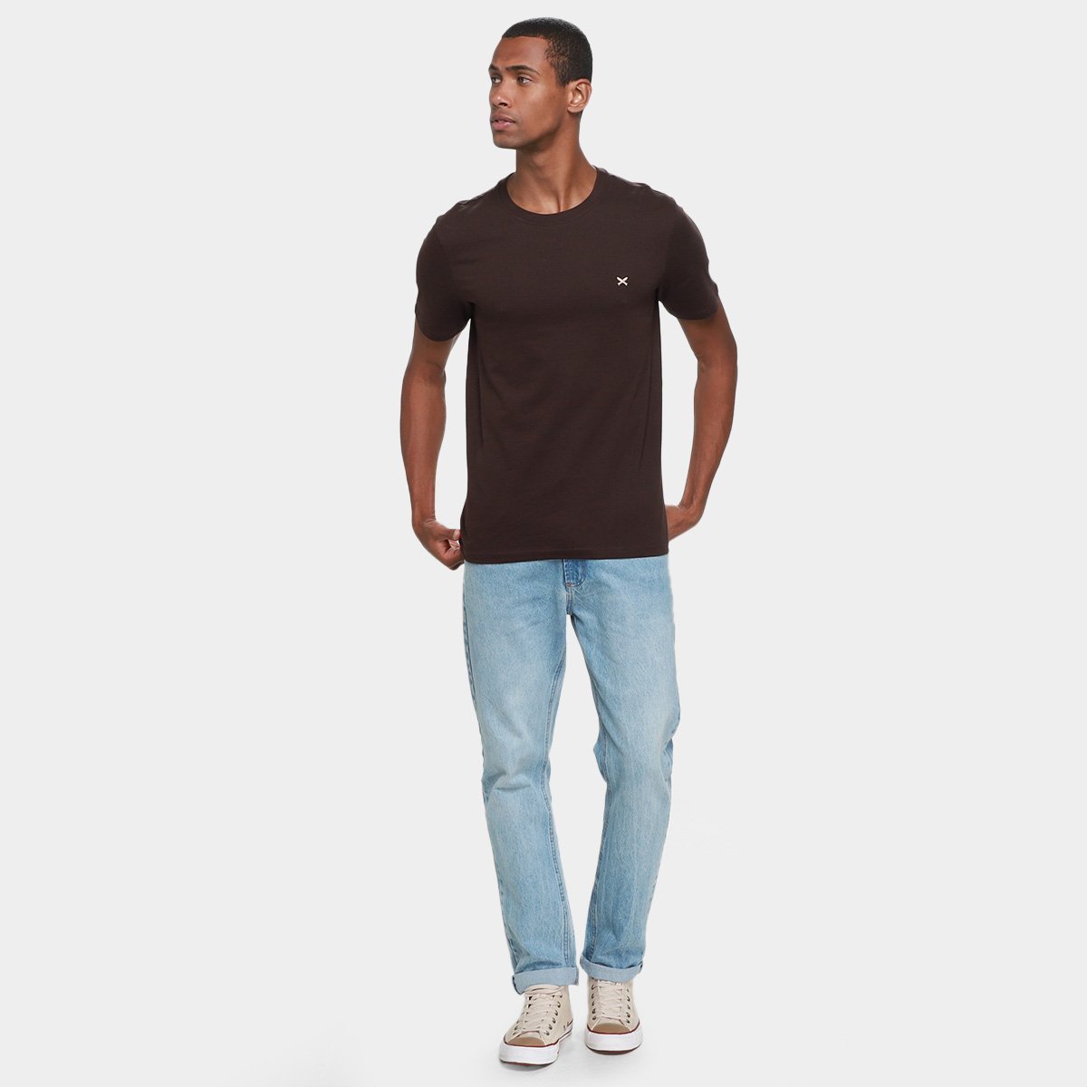 Camiseta Hering Básica Masculina - Tam: P - 3