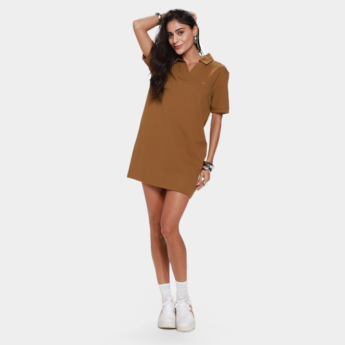 Vestido Hering Casual Feminino - Tam: P - 4