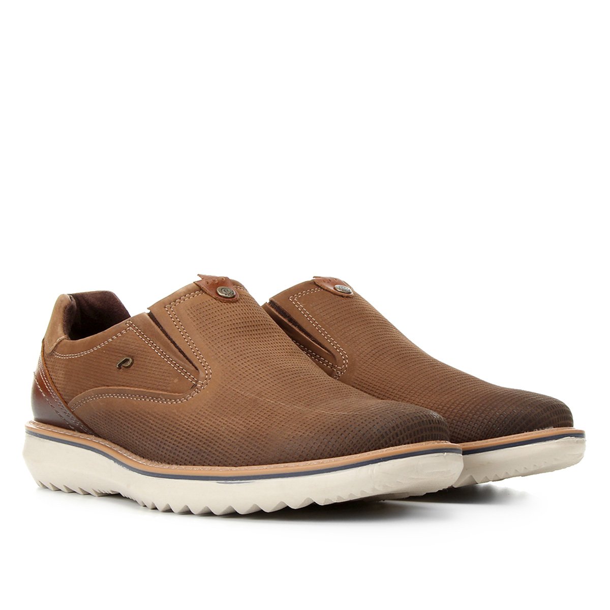 Sapato Casual Couro Pegada Masculino