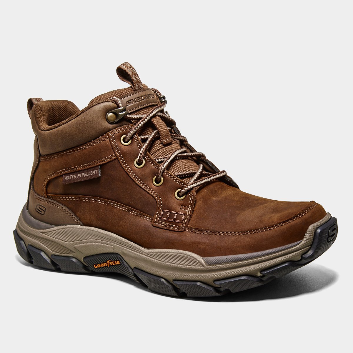 Bota Couro Skechers Respected Boswell Masculina - Tam: 42 - 1