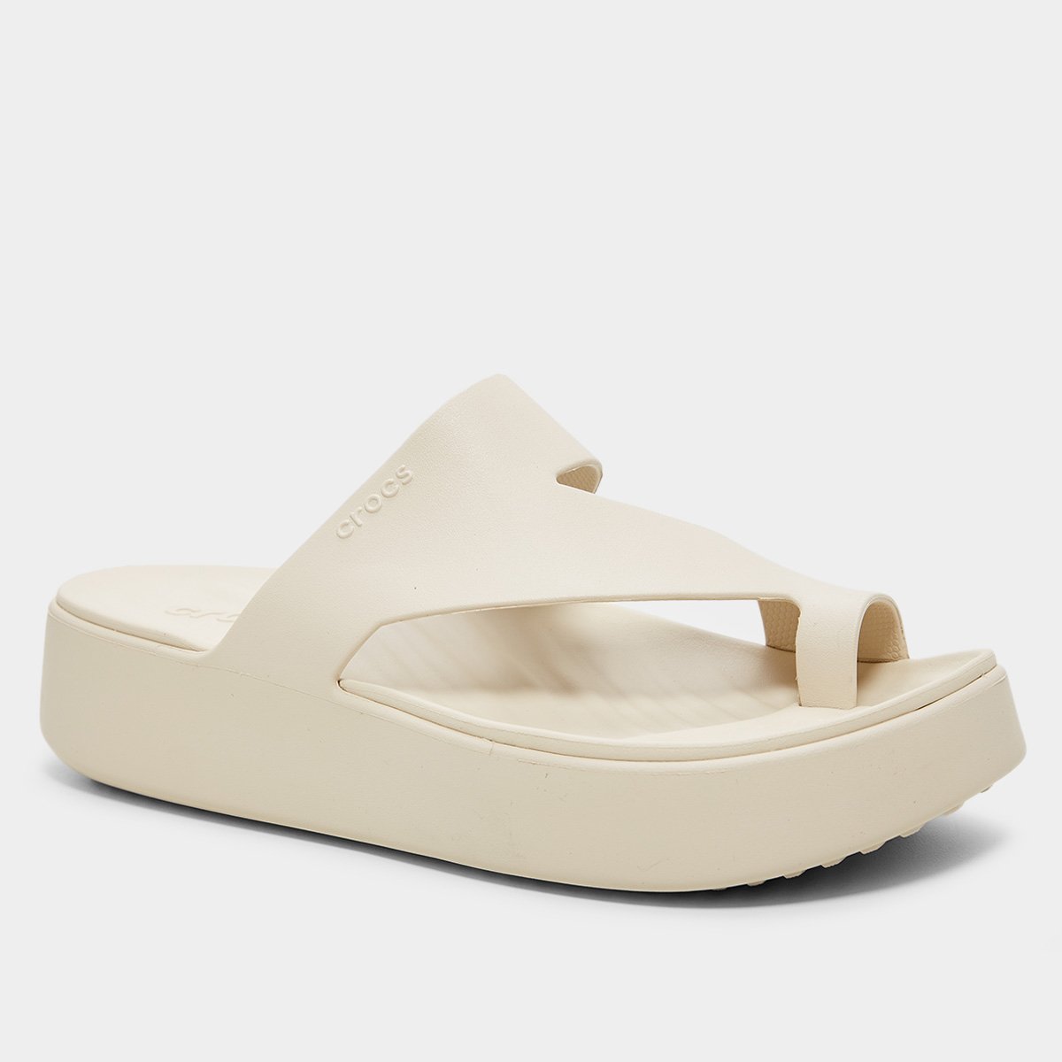 Sandália Crocs Getaway Platform Toe Loop Feminina - Tam: 39 - 1