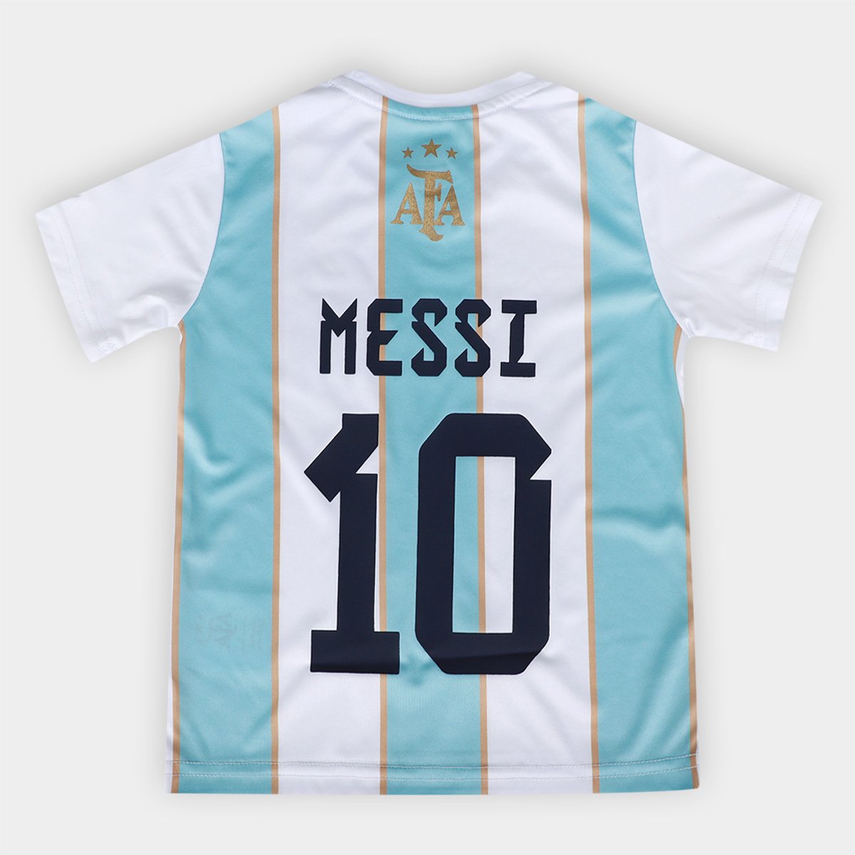Camiseta Infantil Argentina - Tam: 6A - 1