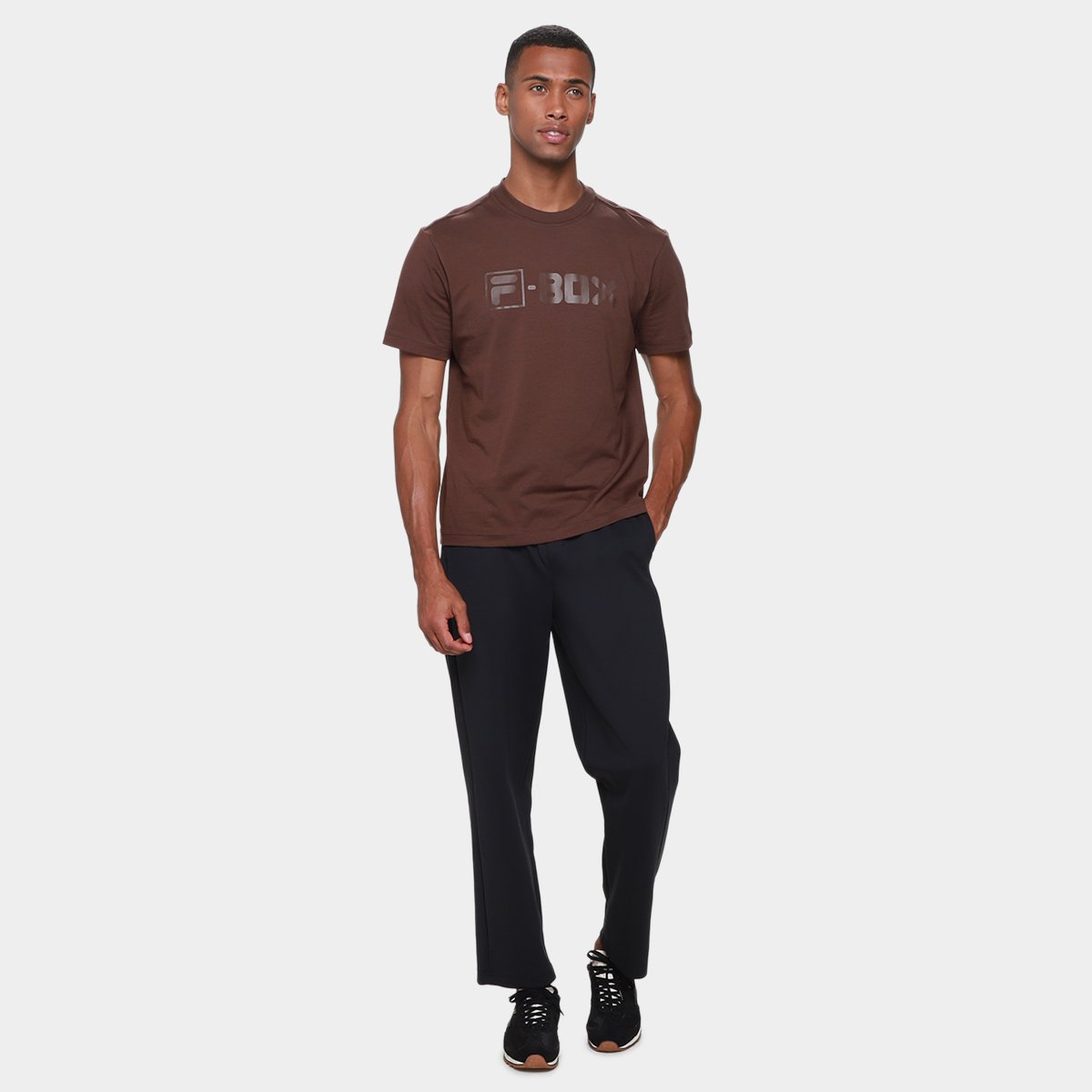 Camiseta Fila Comfort F-Box Masculina - Tam: G - 3