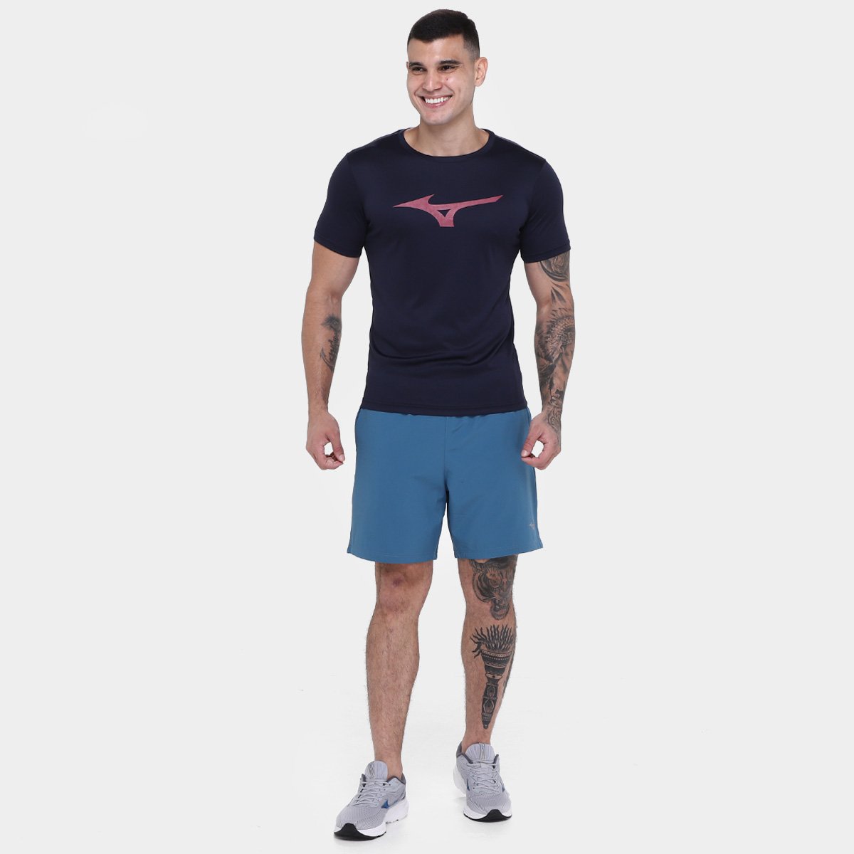 Camiseta Mizuno Run Spark Masculina - Tam: P - 3