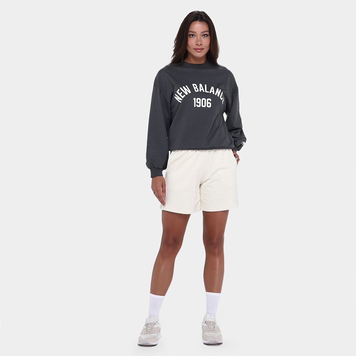 Moletom New Balance Essentials Feminino - Tam: G - 3