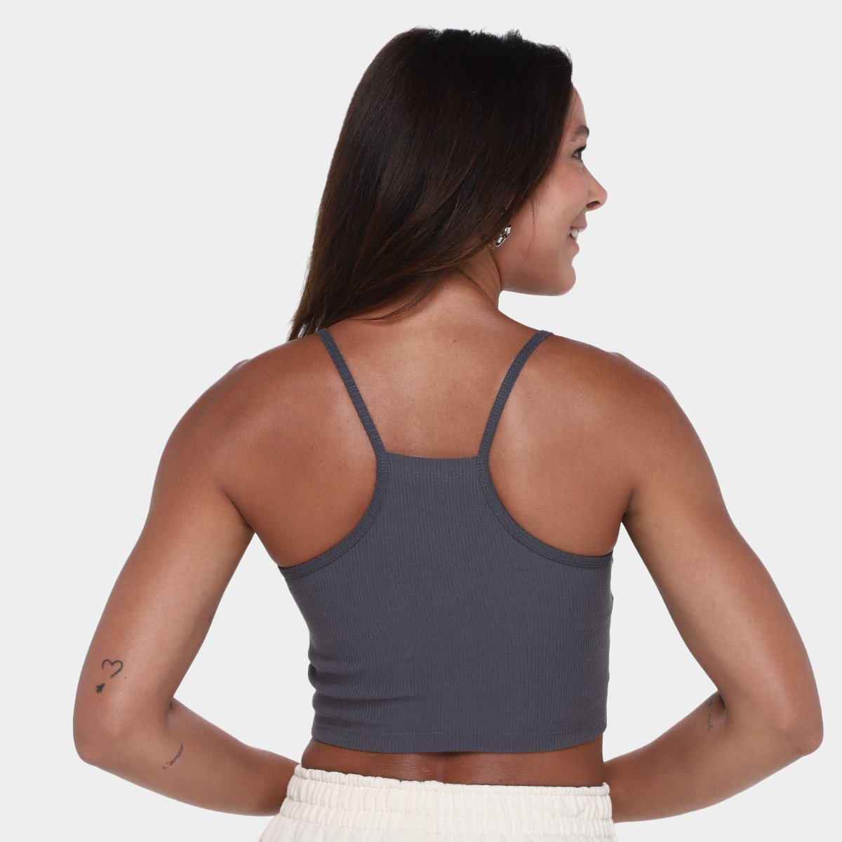 Top New Balance Canelado Small Logo Feminino - Tam: GG - 1