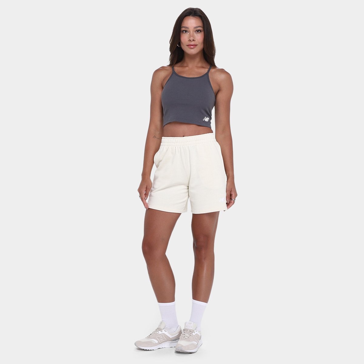 Top New Balance Canelado Small Logo Feminino - Tam: GG - 3