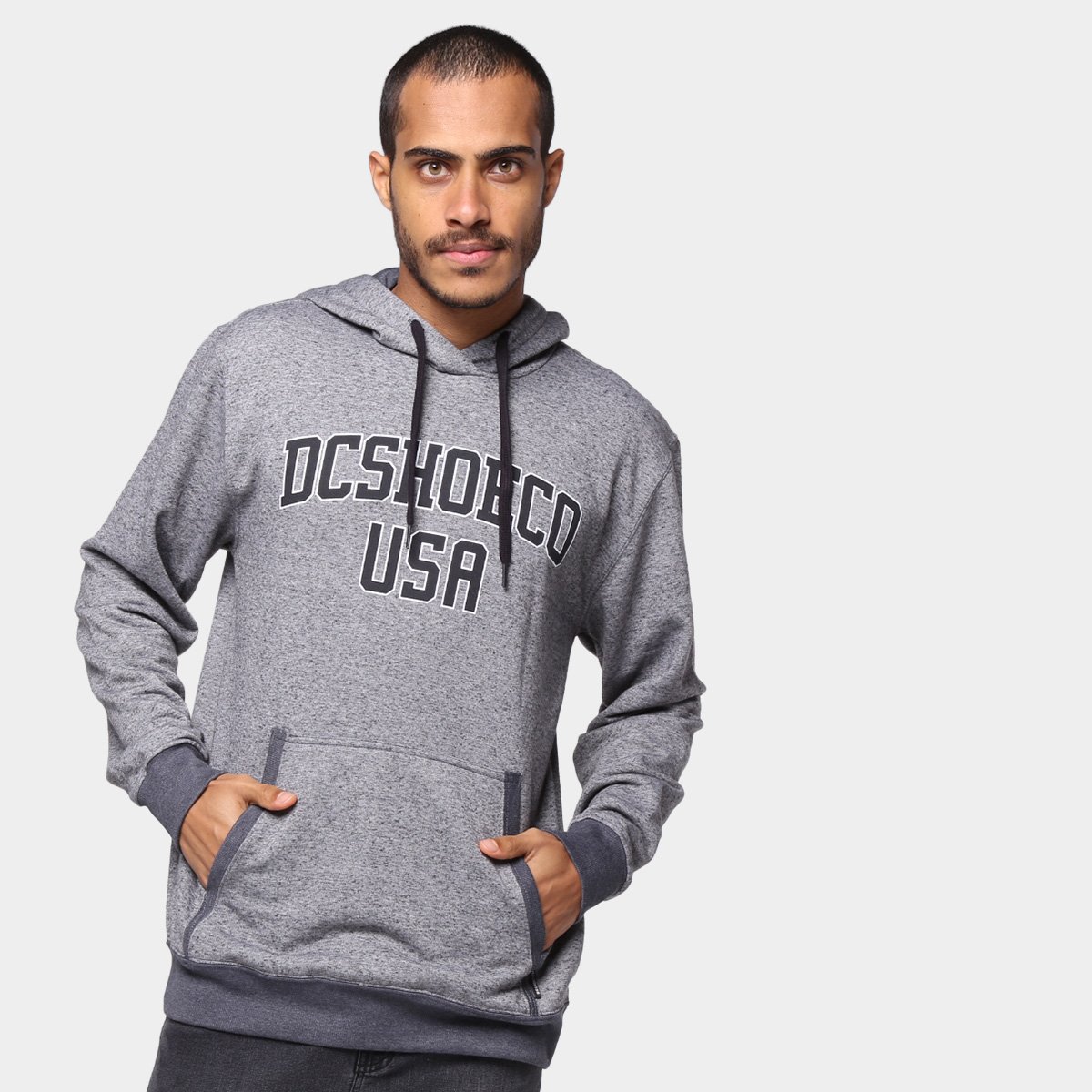 Moletom DC Shoes Especial Cousa Canguru Masculino