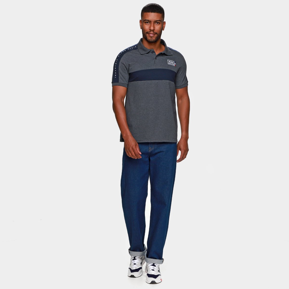 Camisa Polo Industrie Paris Masculina - Tam: P - 3