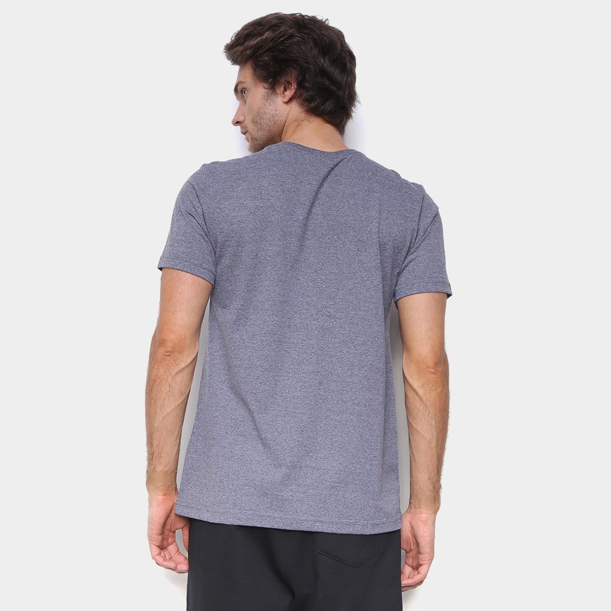 camiseta ecko fashion lisa masculina