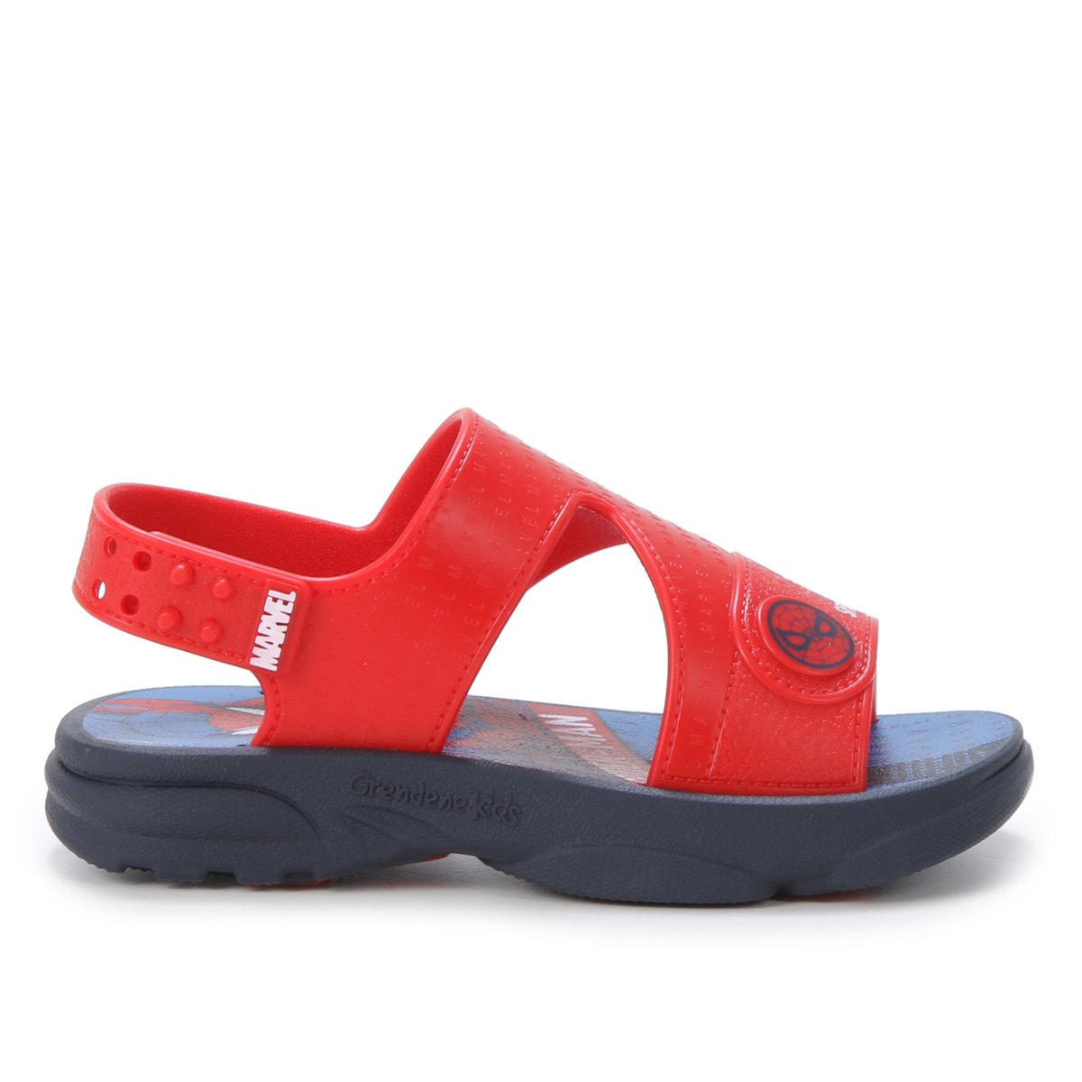 Sandália Infantil Grendene Kids Marvel Universe Masculina