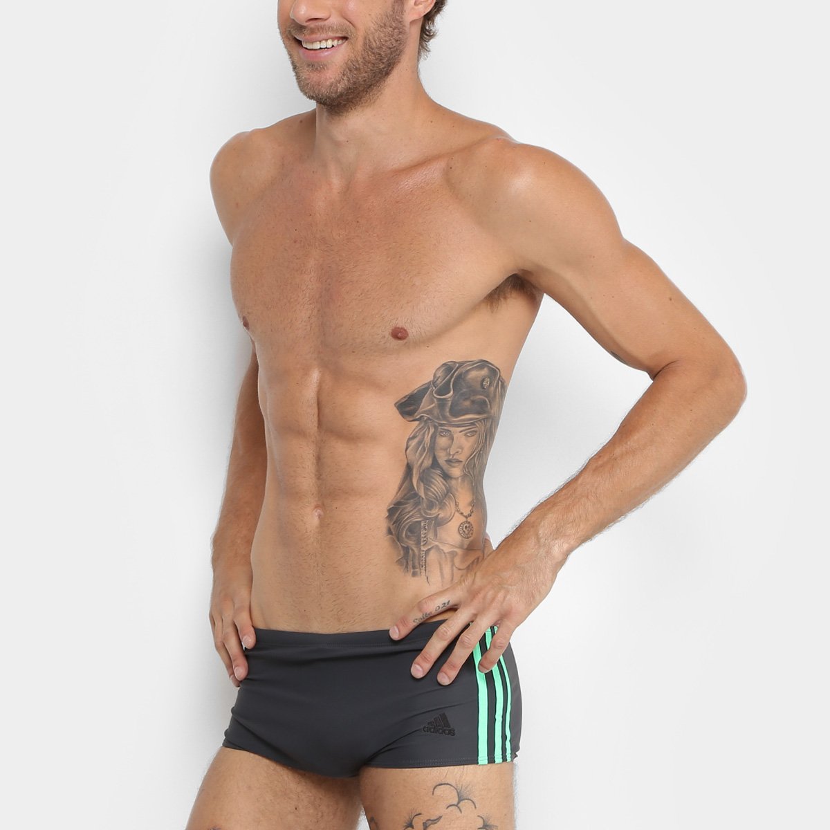 Sunga Adidas 3S Wide