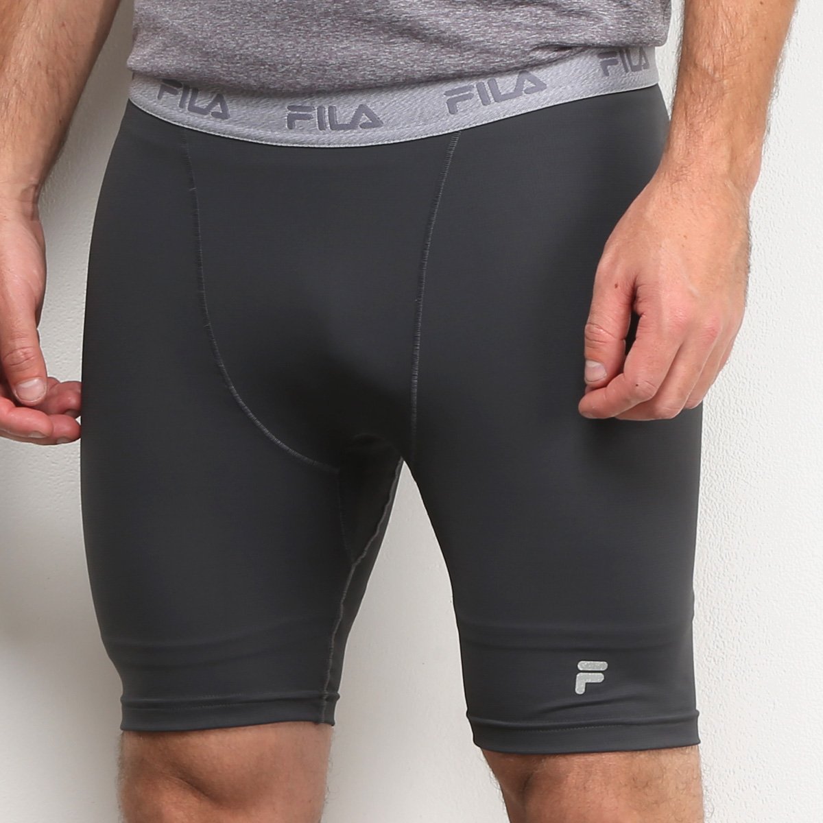 Bermuda de Compressão Fila Print Masculina